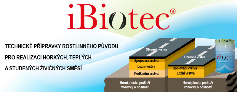 iBiotec SOLVETAL® odstraňovače bitumenu a protilepivé přípravky pro silniční živičné směsi.